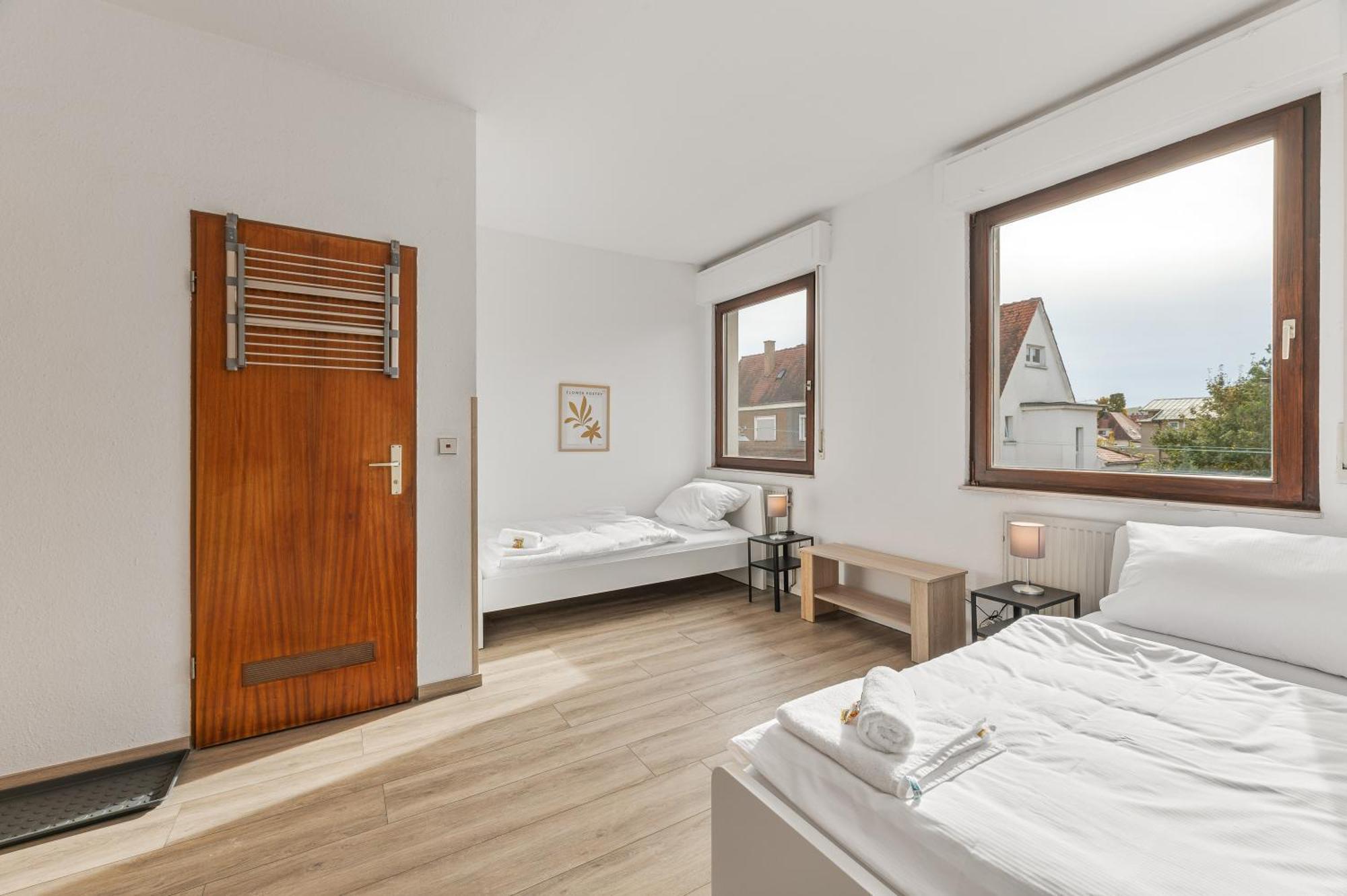 Home2Stay Apartmenthaus Heilbronn City Kitchen Parking Highspeed Wifi Washroom מראה חיצוני תמונה
