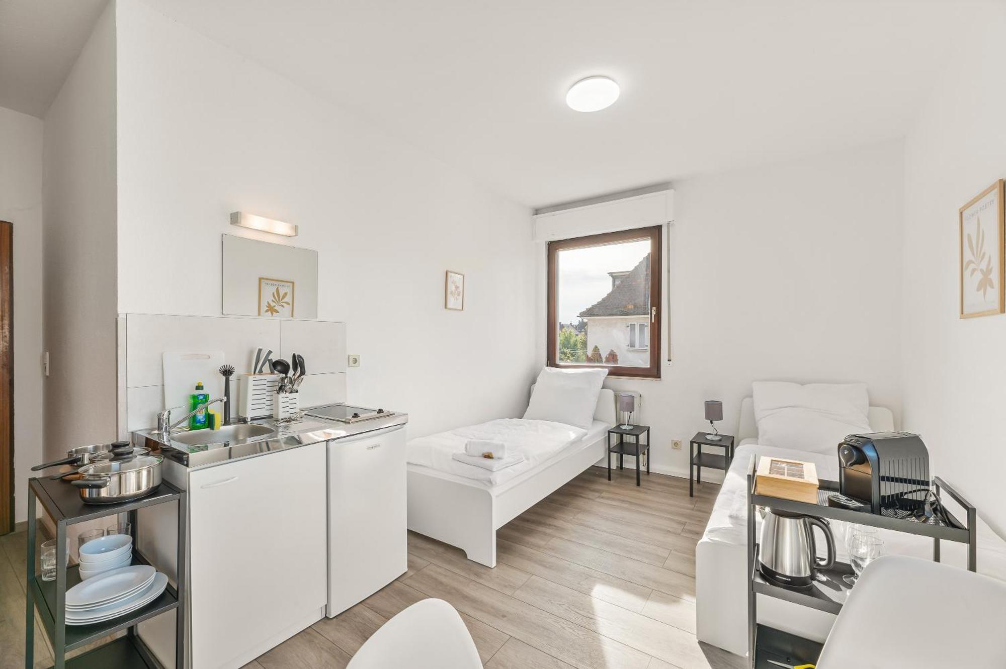 Home2Stay Apartmenthaus Heilbronn City Kitchen Parking Highspeed Wifi Washroom מראה חיצוני תמונה